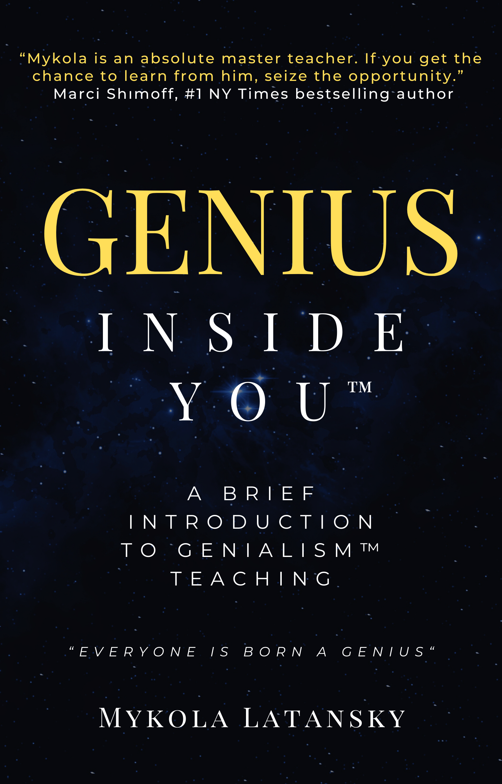 A Genius Inside You™ borítója
